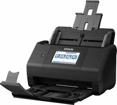 Skaner Epson WorkForce ES-580W (B11B258401), A4, Wi‑Fi, touchscreen 10.9 cm, ADF 100 fletë, 600 dpi, zi
