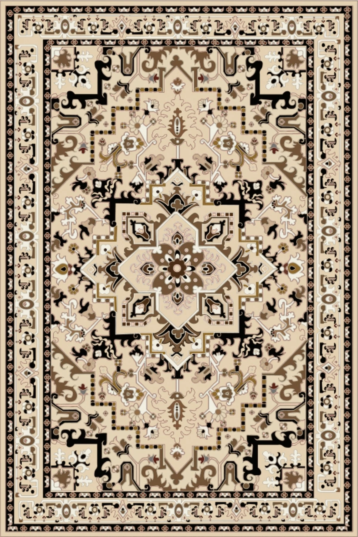 Qilim për korridor, shumëngjyrësh, Conceptum Hypnose CT-1096, 80x150cm