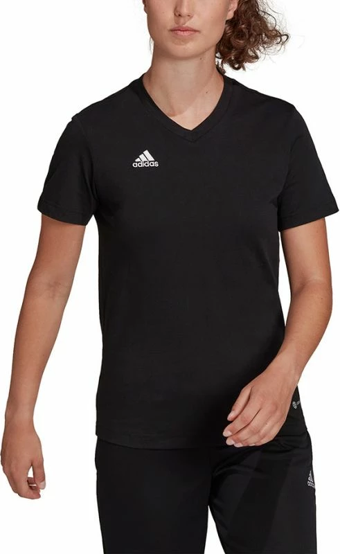 Maicë adidas për femra, e zezë