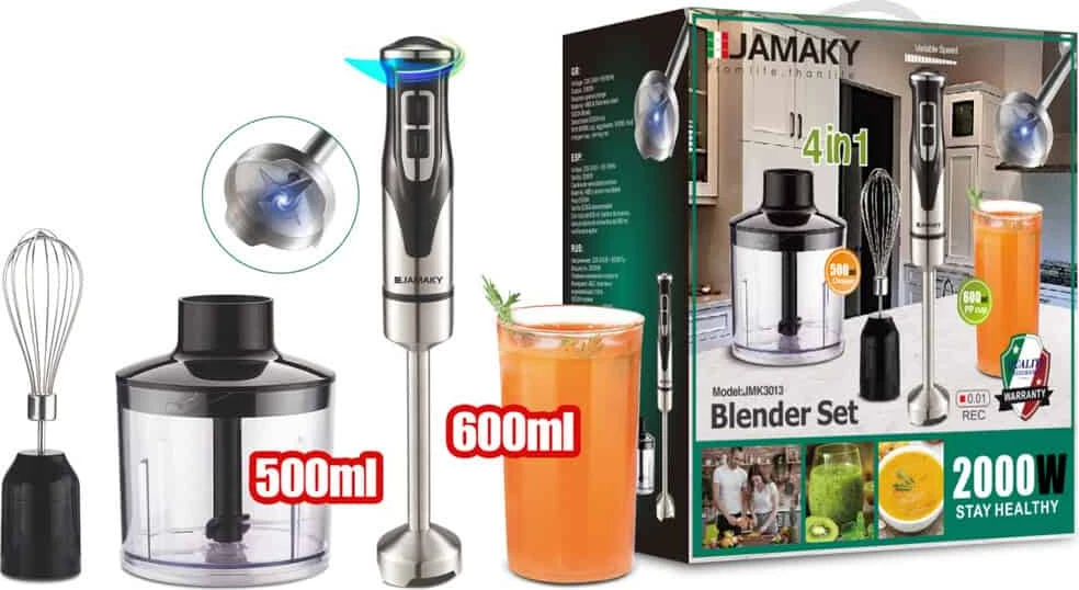 Blender i Dores 4 në1 JAMAKY JMK3013