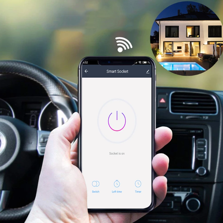 Prizë smart WiFi Moye Voltaic 16A/3520W, e bardhë