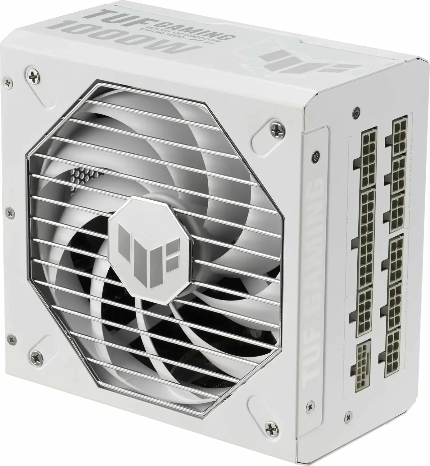 Furnizues energjie Asus TUF Gaming 1000W 80 Plus Gold ATX 3.1 Fully Modular (90YE00S5-B0NA00), e bardhë