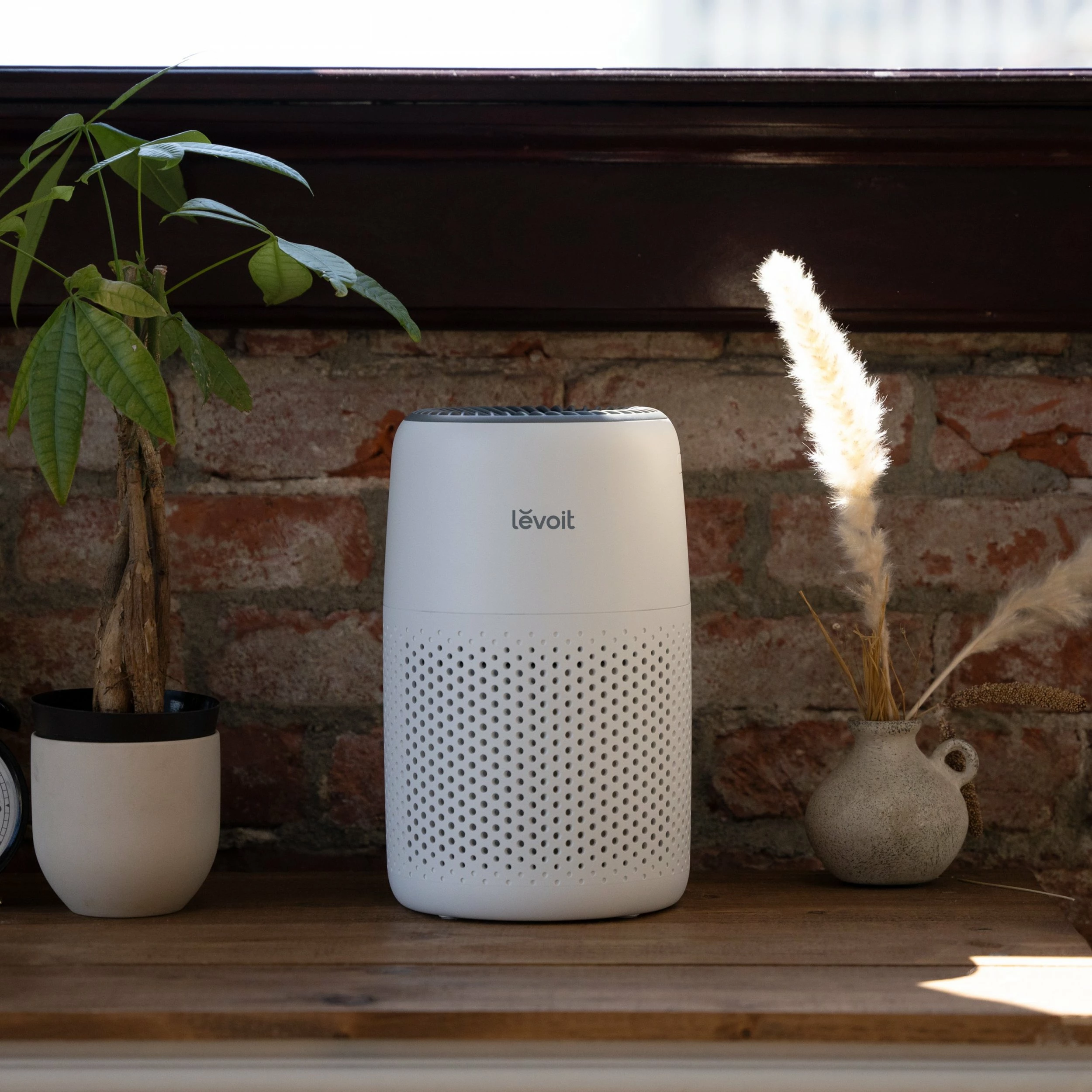 Pastrues ajri Levoit Core Mini, 17 m², filtër 3-shtresor HEPA/Karbon/Para-filtër, 7 W, i bardhë