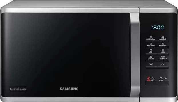 Mikrovalë me grill Samsung MG23K3523AS, argjendtë/zezë 5