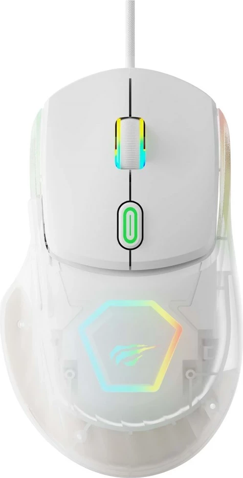 Maus gaming HAVIT StarBlaze-2, pa tela, bardhë e zi
