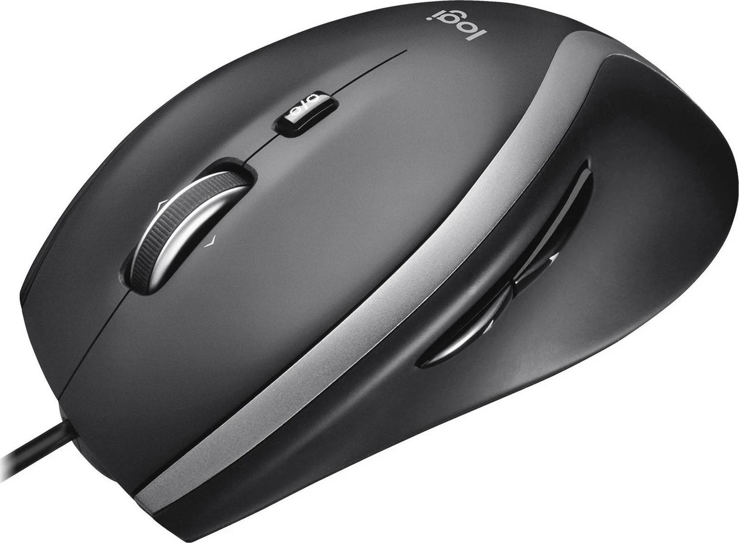 Maus Logitech M500s, me kabllo, ergonomik