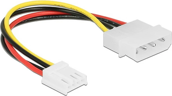 Kabllo adapter DeLOCK 85337, Molex 4-pin në 4-pin PWM, 0.15 m