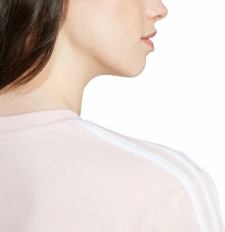 Maicë crop adidas femra, bezhë [Madhësia: M]
