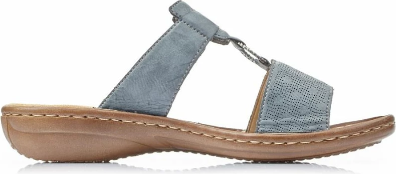 Shlapa femra Rieker 60885-12, të kaltra