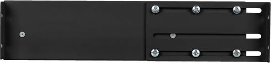 Sirtar për kasë serveri LANBERG 2U 19 inch 360mm, e zezë