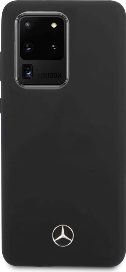 Mbështjellës Mercedes MEHCS69SILSB për Samsung Galaxy S20 Ultra, Silicone Line, i zi