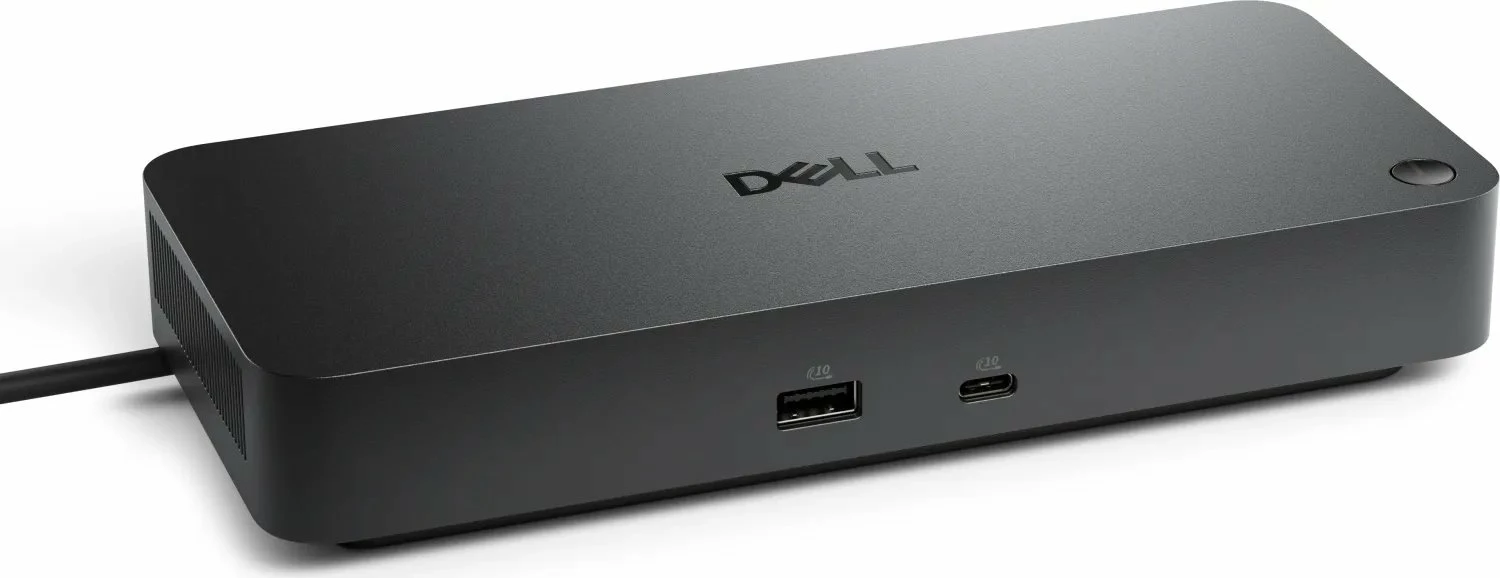 Stacion docking USB-C Dell Pro Dock WD25 (210-BRFQ), 100W Power Delivery, 2x DisplayPort, 1x HDMI, 4x USB-A, 2x USB-C, 2.5GbE, i zi