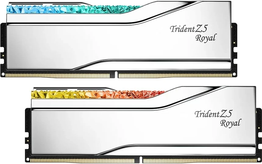 RAM Memorje G.Skill Trident Z5 Royal 32GB (2x16GB) DDR5-7600, RGB, argjendtë