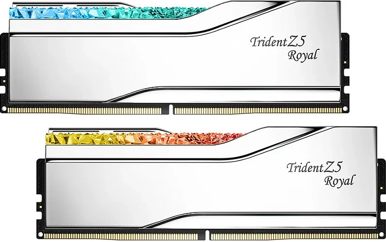 RAM Memorje G.Skill Trident Z5 Royal 32GB (2x16GB) DDR5-7600, RGB, argjendtë