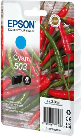 Kartrix boje Epson 503 C13T09Q24010, 3.3 ml, Cyan