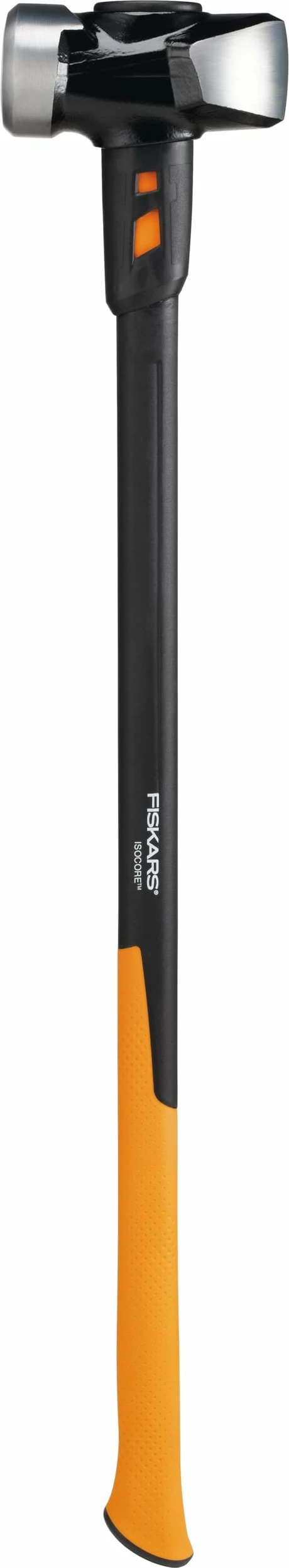 Çekiç i rrumbullakët i gjatë Fiskars, 8 Ib/36, L, zezë/ portokalli