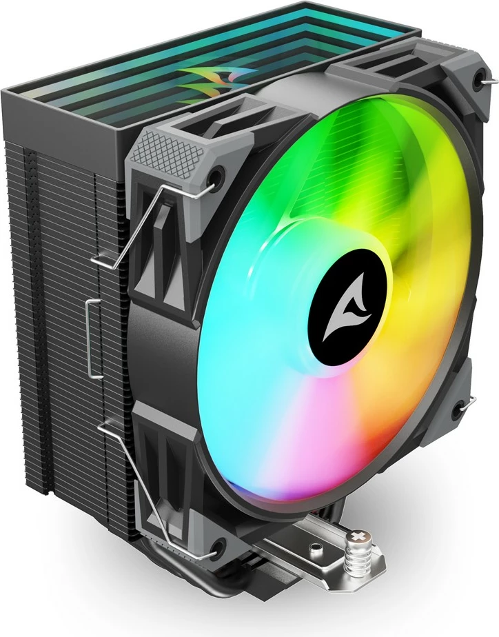 Ftohës ajri Sharkoon A40 RGB, 12cm, i zi