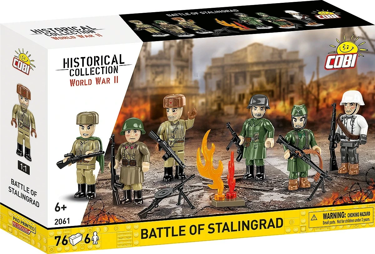 Set ndërtimi, Cobi, COBI-2061 Battle of Stalingrad, 76 copa, 6 figura, 6+