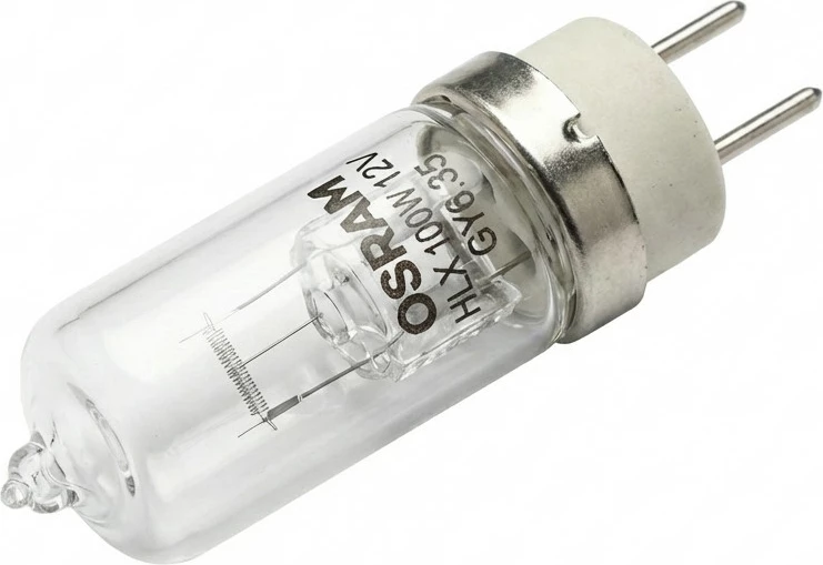 Llambë halogjene OSRAM HLX GY6.35, 100W 12V, 3600lm