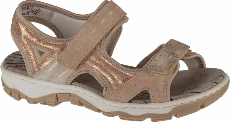 Sandale Rieker për femra, rozë