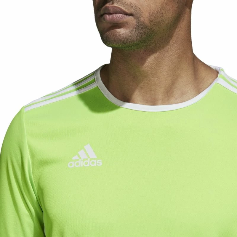Fanellë futbolli për meshkuj dhe fëmijë adidas, e gjelbër [Madhësia: 128 cm]