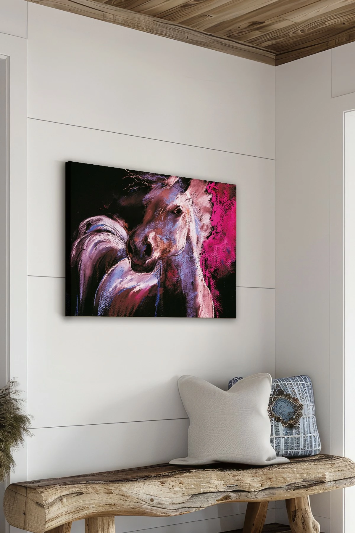 Pikturë dekorative në kanavacë, shumëngjyrëshe, Wallity Ersyfdc29, 40x60cm