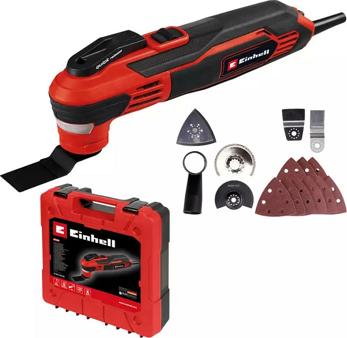 Vegël multifunksionale Einhell TE-MG 350 EQ, 350W, me valixhe, e kuqe/zezë
