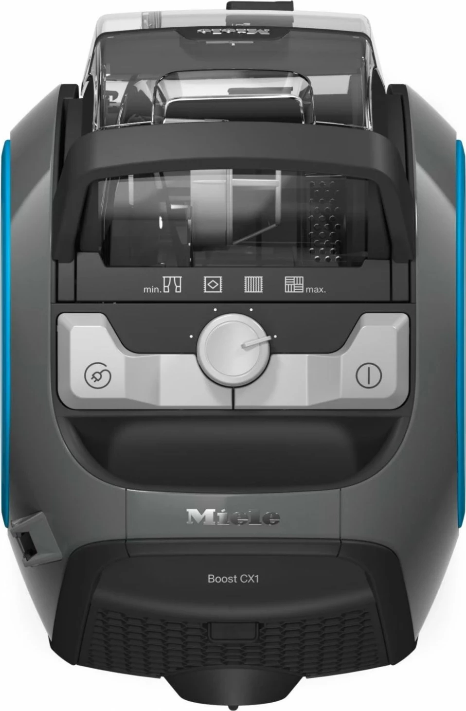 Kasë fshesë Miele Boost CX1 PowerLine, pa qese, 890W, gri