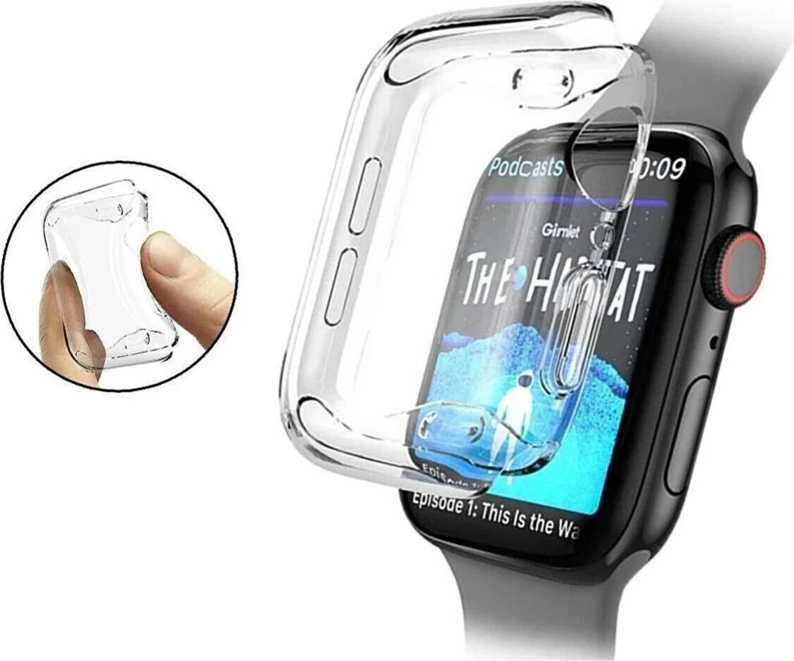 Mbulesë mbrojtëse për Apple Watch Mimtec, e zezë