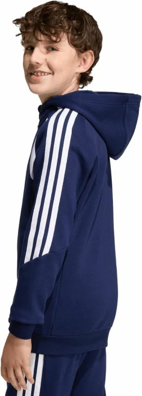 Duks për fëmijë adidas Tiro 26 League Sweat Full Zip KF3322, i kaltër [Madhësia: 140 cm]