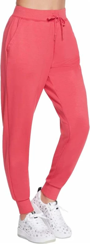 Pantallona sportive për fëmijë Skechers, të kuqe