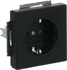 Prizë muri BUSCH-JAEGER BJ 20 EUCKS-885, CEE 7/3 Schuko, 16A 250V, e zezë