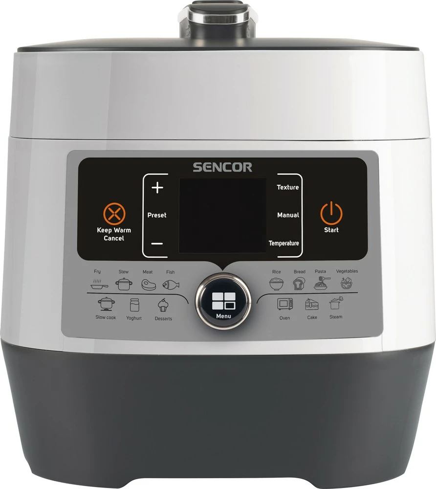 Tenxhere me presion Sencor SPR 3600WH, e bardhë, 5,7 l