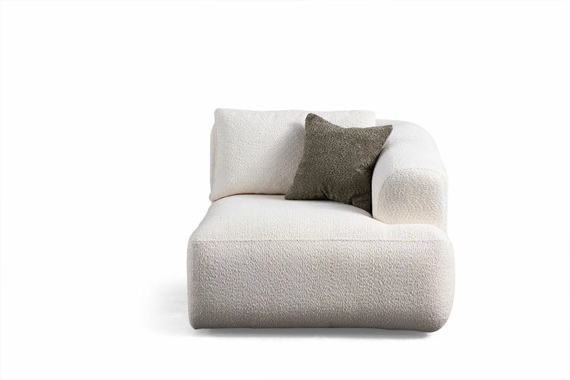 Këndare Sofia, kafe dhe e bardhë, Atelier del Sofa (Chl L + O1 + 1R)