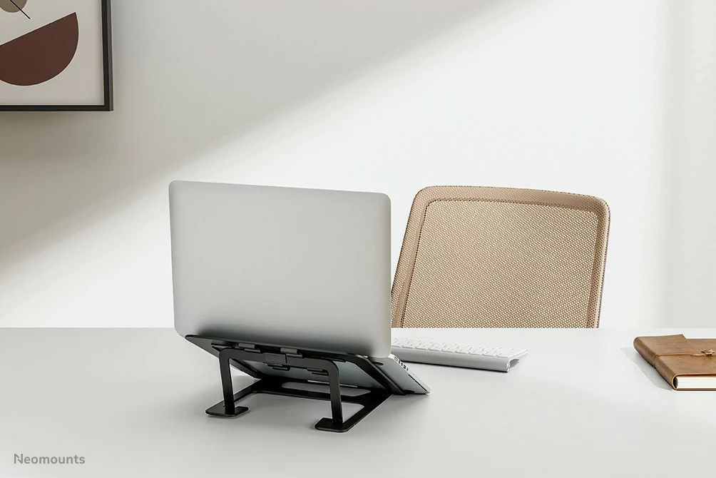 Mbajtës laptopi Newstar Neomounts NSLS085BLACK, Alumini, 10-17", i zi