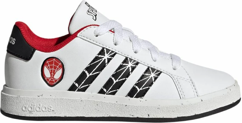 Atlete për fëmijë adidas, me Spider-man, të bardha [Madhësia: 36]