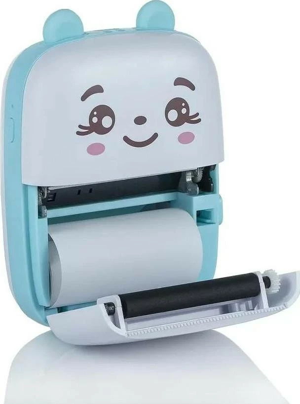 Printer portabël Extralink EPP-002, USB 2.0, Bluetooth, bardhë-kaltër