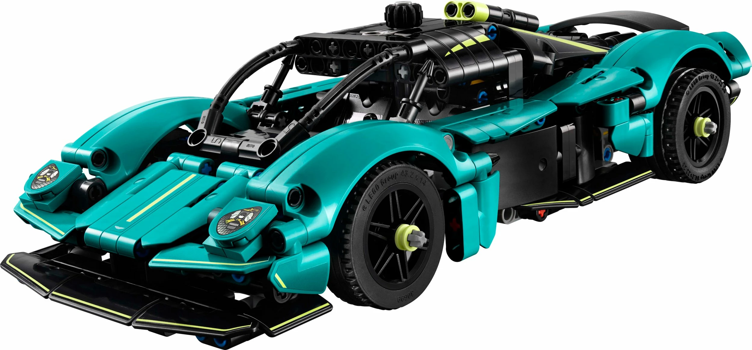 Set LEGO Technic Aston Martin Valkyrie 42208, 707 copë, turkeze
