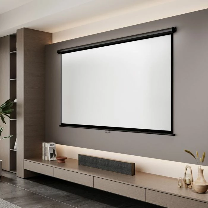 Ekran për projektor VONHAUS 3000126 100\" Pull-Down 16:9, i bardhë