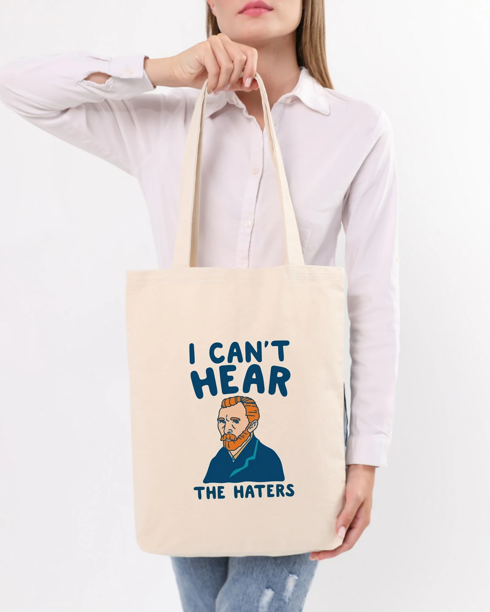 Tote bag Zoozie, krem, 35x40x8cm