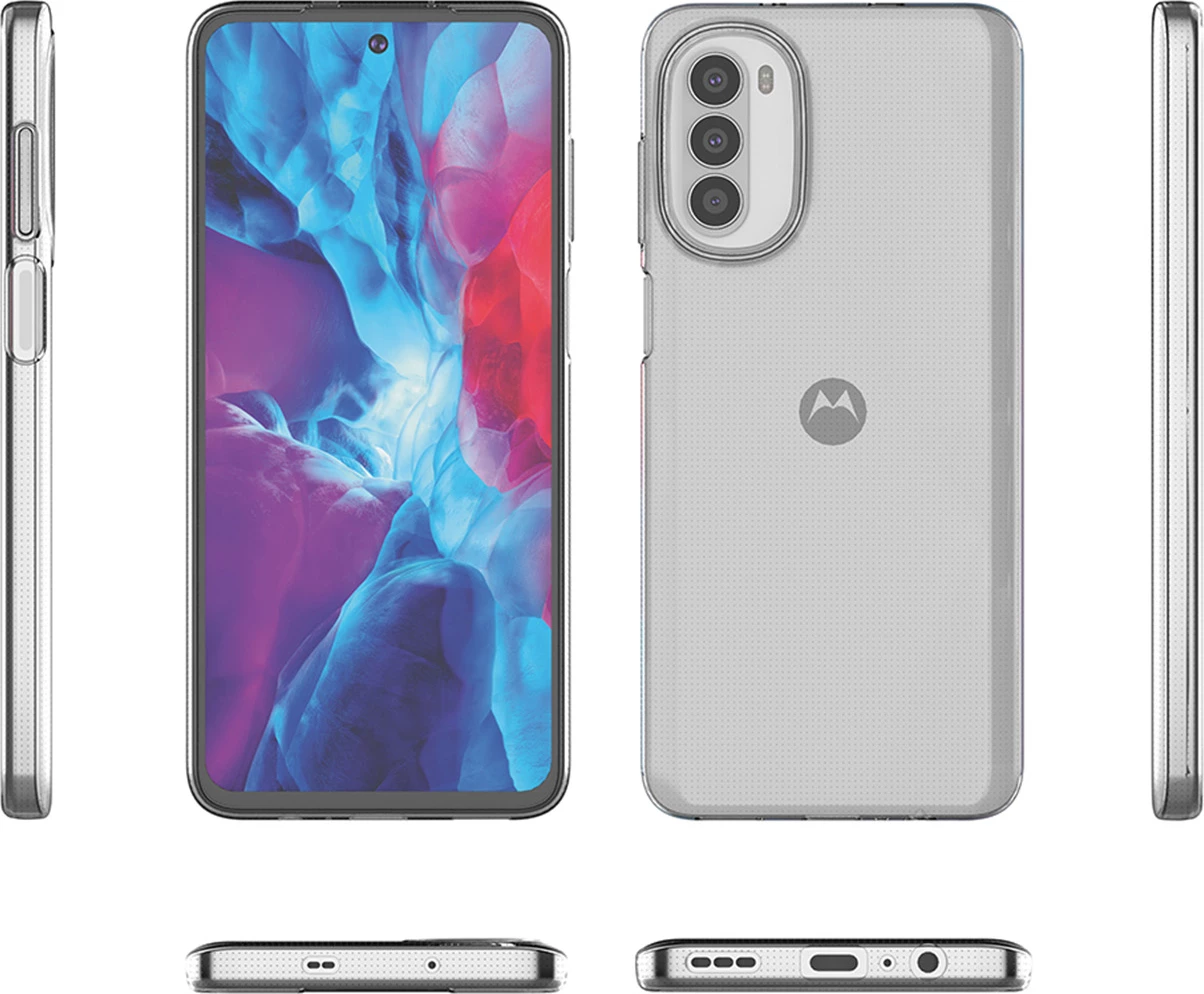 Mbështjellës Hurtel Ultra Clear 0.5mm për Motorola Moto G82 5G / Moto G52, Transparent