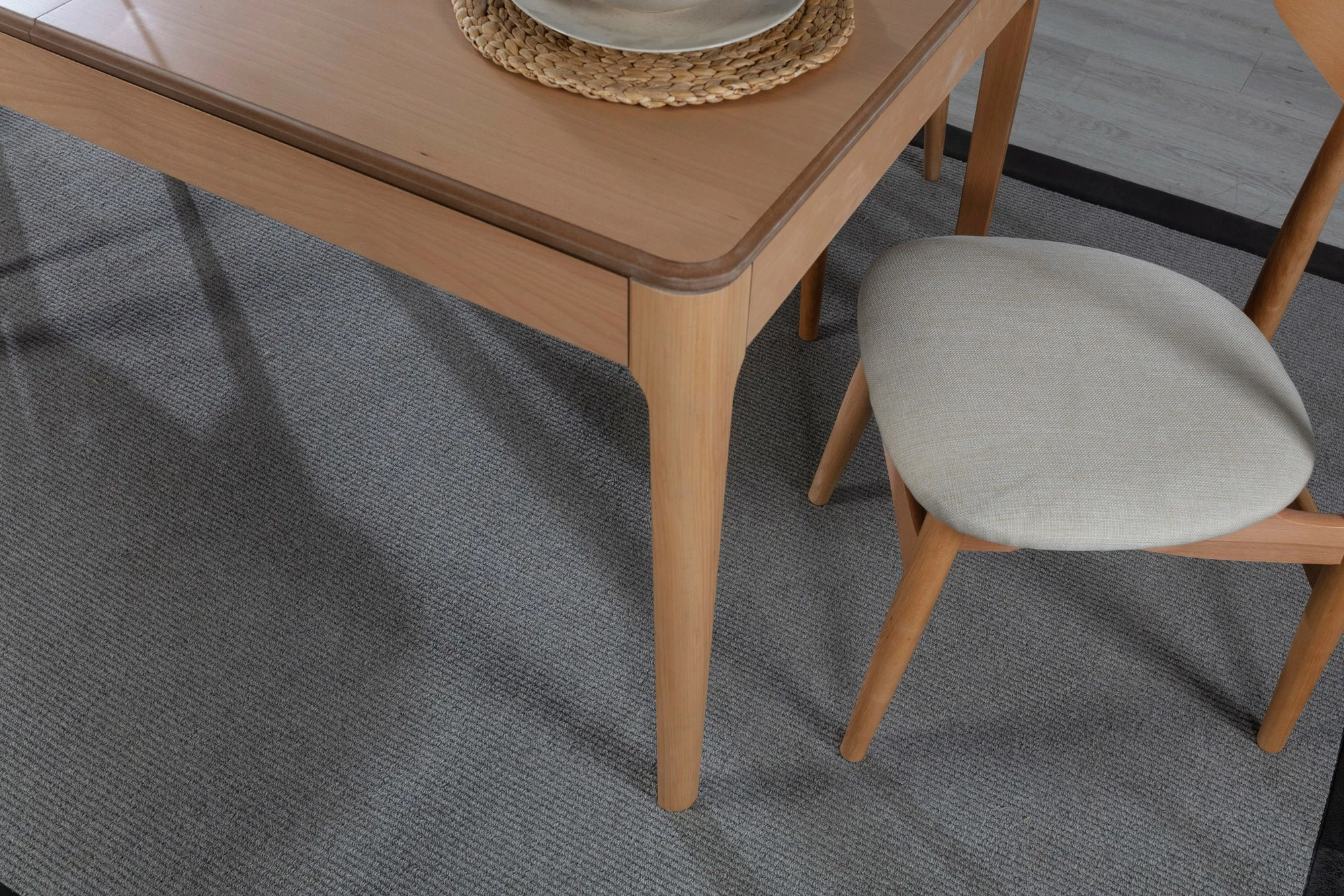 Set tavolinë me karrige për ngrënie, zgjatshme, 5 pjesë, Skye Decor, Albero149