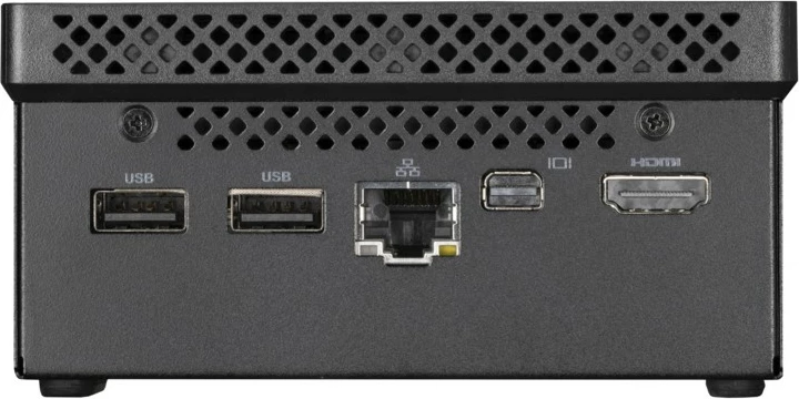 Kasë Gigabyte Brix GB-BMCE-5105 mini-PC barebone e zezë