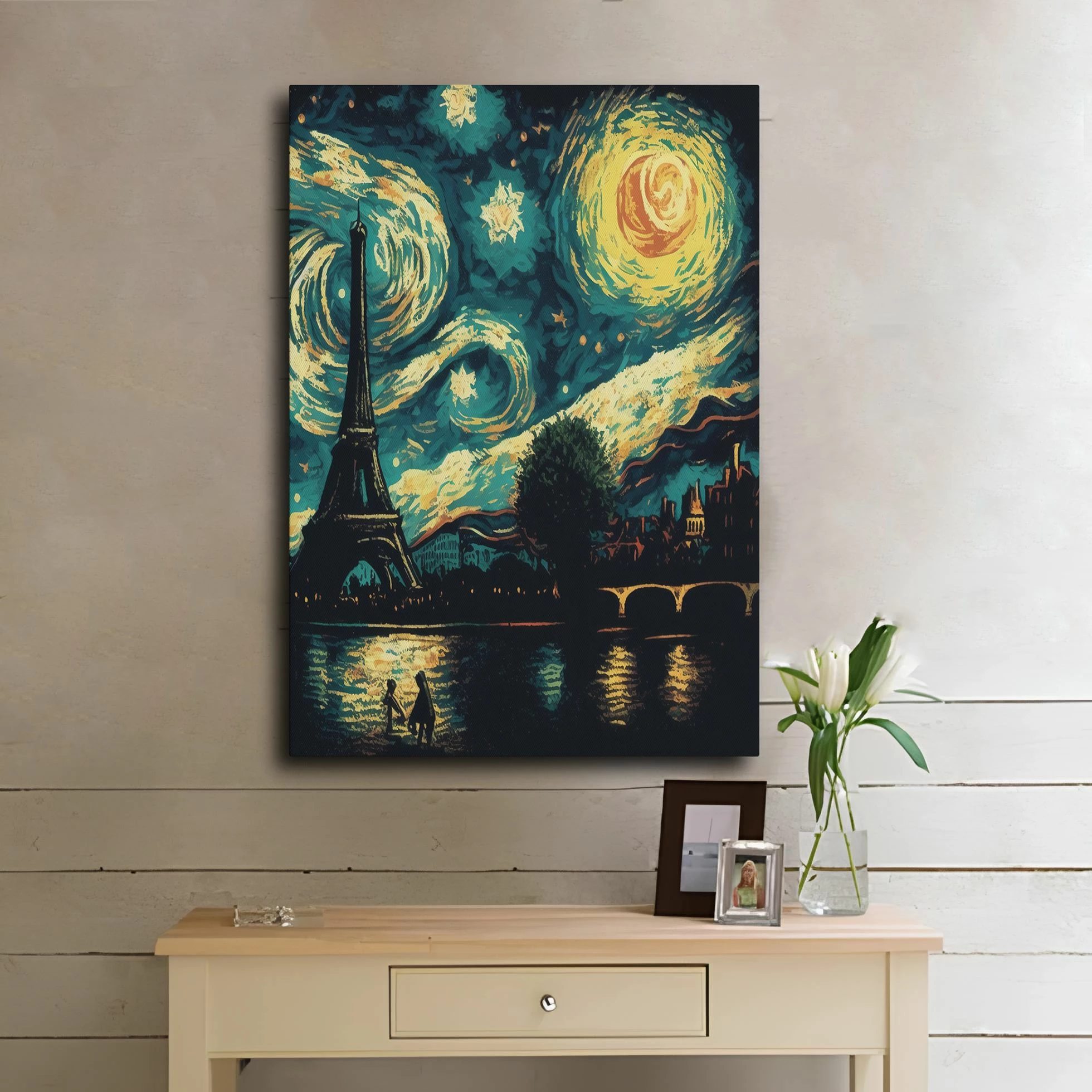 Pikturë dekorative në kanavacë, Wallity, ASR_CNV25-57, 50x70 cm