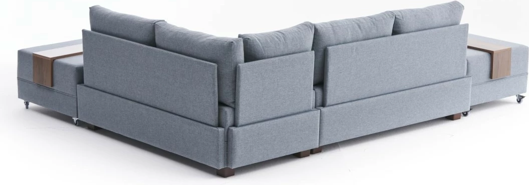 Kënd-sofë krevati Fly, ngjyrë kaltër, Atelier del Sofa