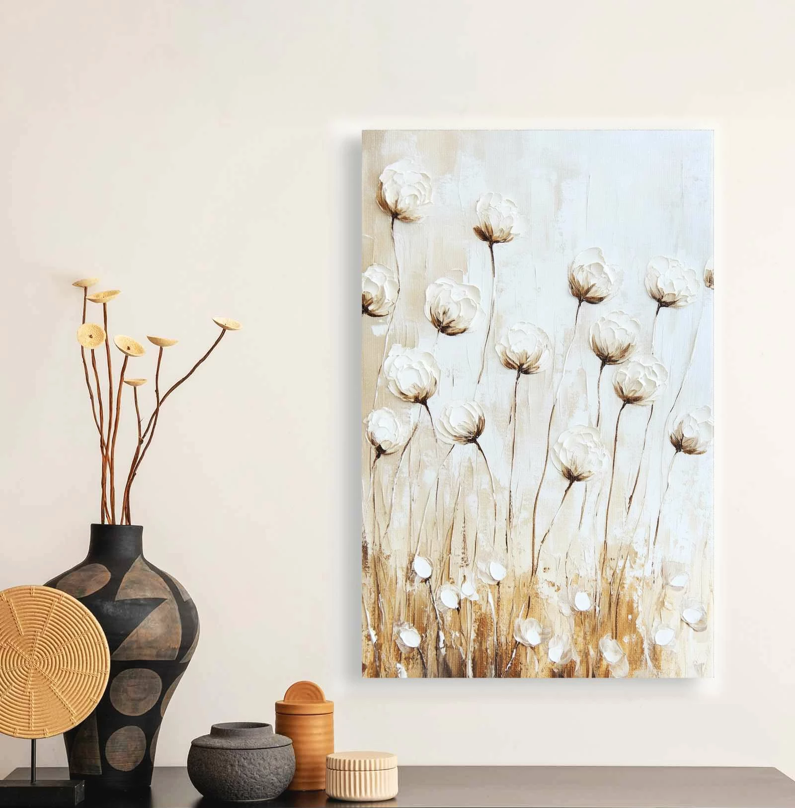 Pikturë dekorative në kanavacë Wallity, YNS-1003, shumëngjyrëshe, 45x70cm