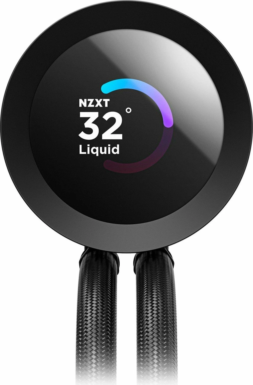 Ftohje me ujë AiO NZXT Kraken Plus 360 V2 RL-KN360-B2, radiator 360mm, LCD 1.54", 3x120mm PWM, e zezë