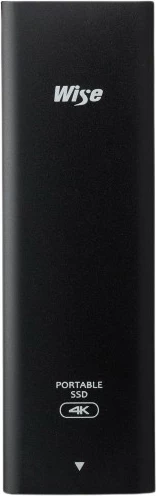 SSD portabël Wise PTS-1024, 1 TB, USB Type-C, 3.2 Gen 2, e zezë