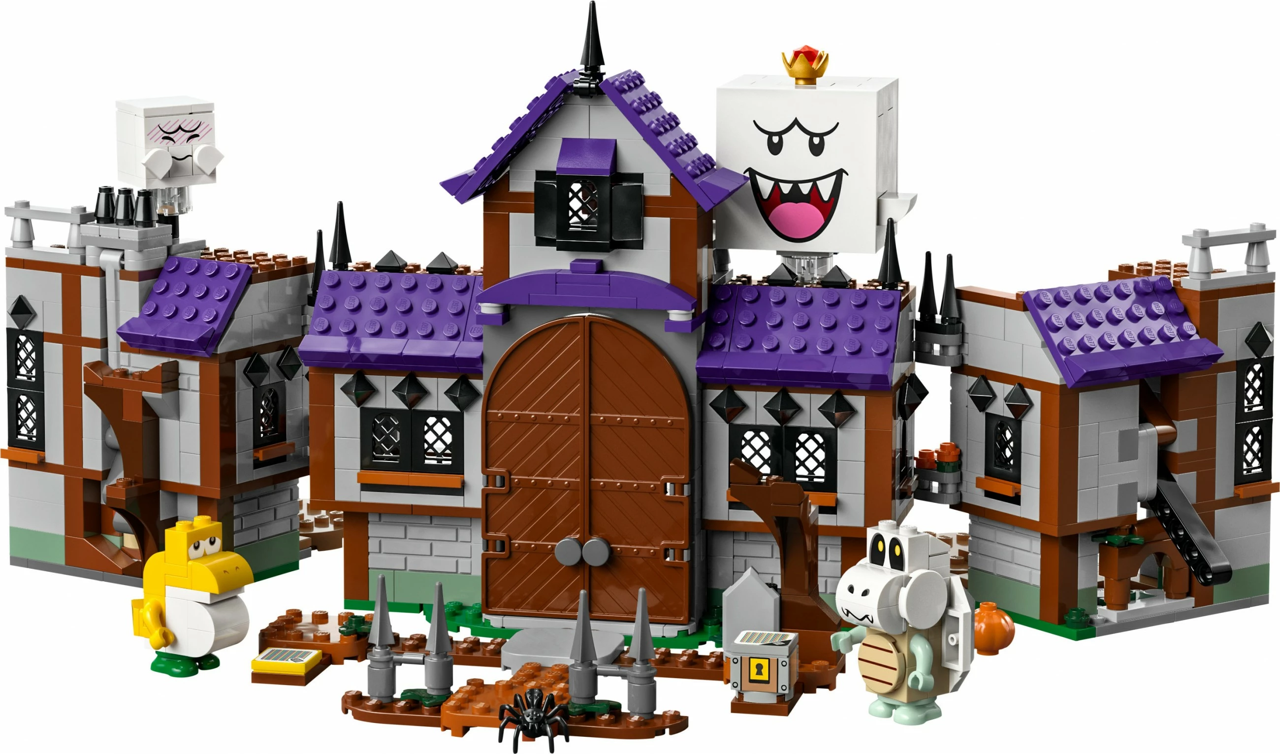 Set ndërtimi LEGO Super Mario 71436 King Boo's Haunted Mansion, shumëngjyrësh