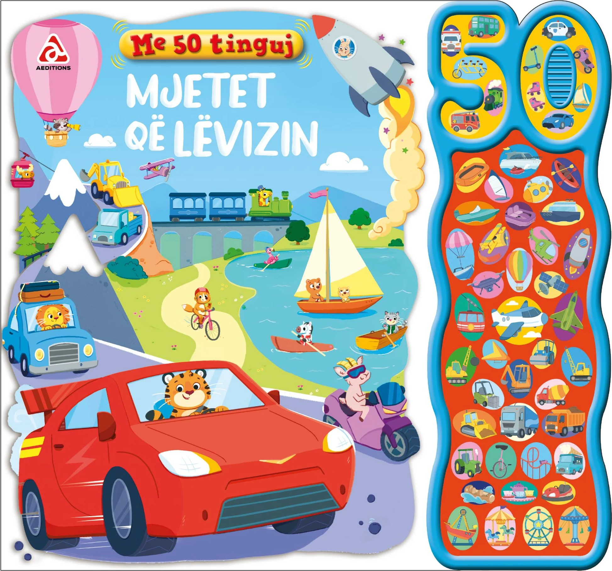 Mjetet qe levizin me 50 tinguj